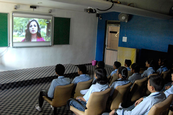 Classrooms with Audio visual learning